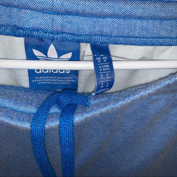 Adidas 3 Stripes 72%Cotton Drawstring Joggers Pant size Medium - Picture 10 of 13